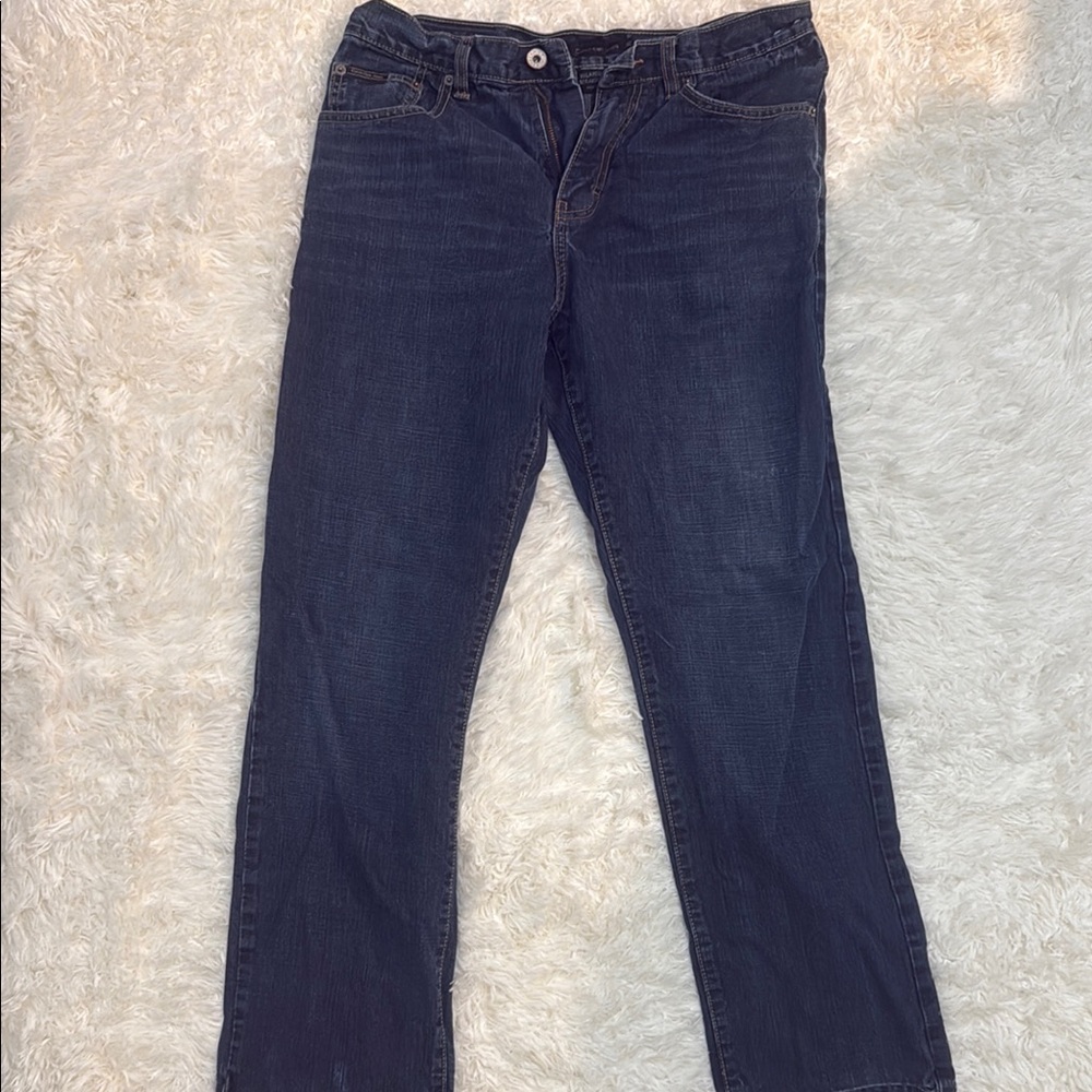 Calvin Klein Blue Straight Jeans Classic Style